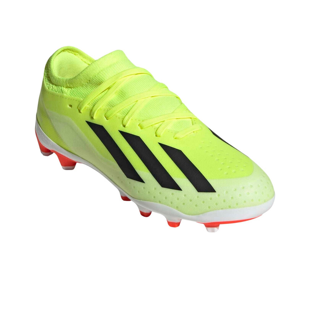 adidas botas de futbol niño cesped artificial X CRAZYFAST LEAGUE MG J AMNE lateral interior