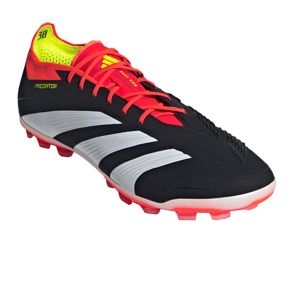 adidas botas de futbol cesped artificial PREDATOR ELITE L 2G/3G NEBLRO lateral interior