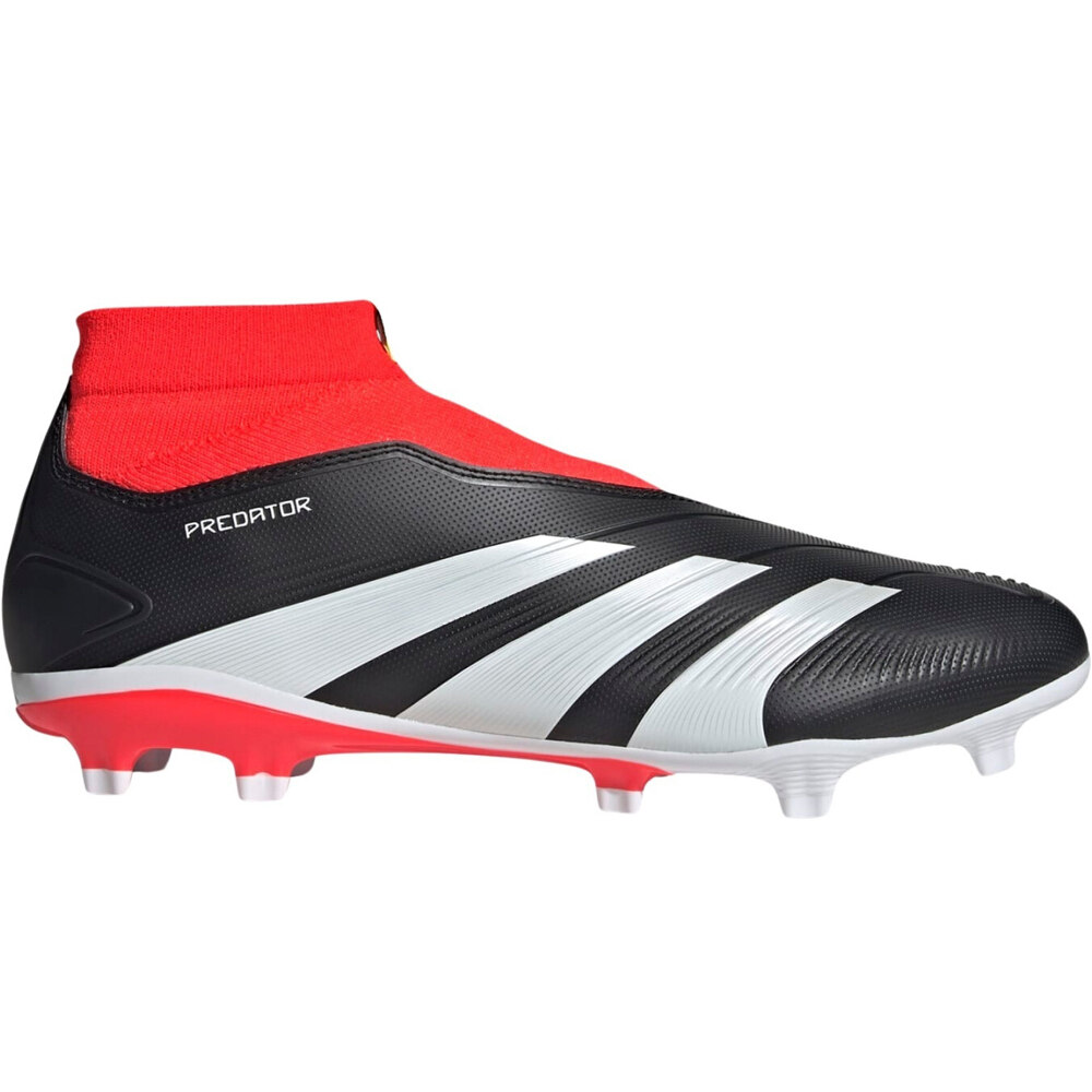 adidas botas de futbol cesped artificial PREDATOR LEAGUE LL FG NEBLRO lateral exterior