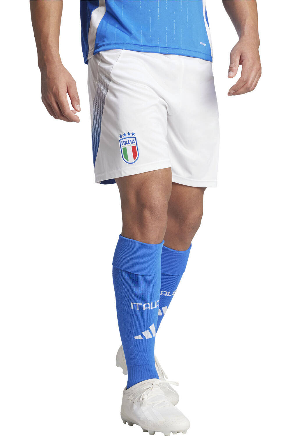 adidas pantalones fútbol oficiales ITALIA 24 H SHORT vista frontal
