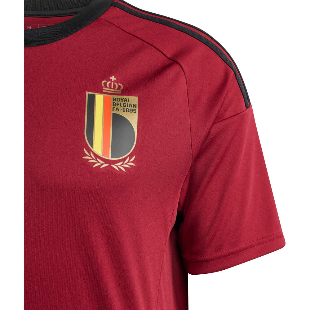 adidas camiseta de fútbol oficiales BELGICA 24 FAN vista detalle