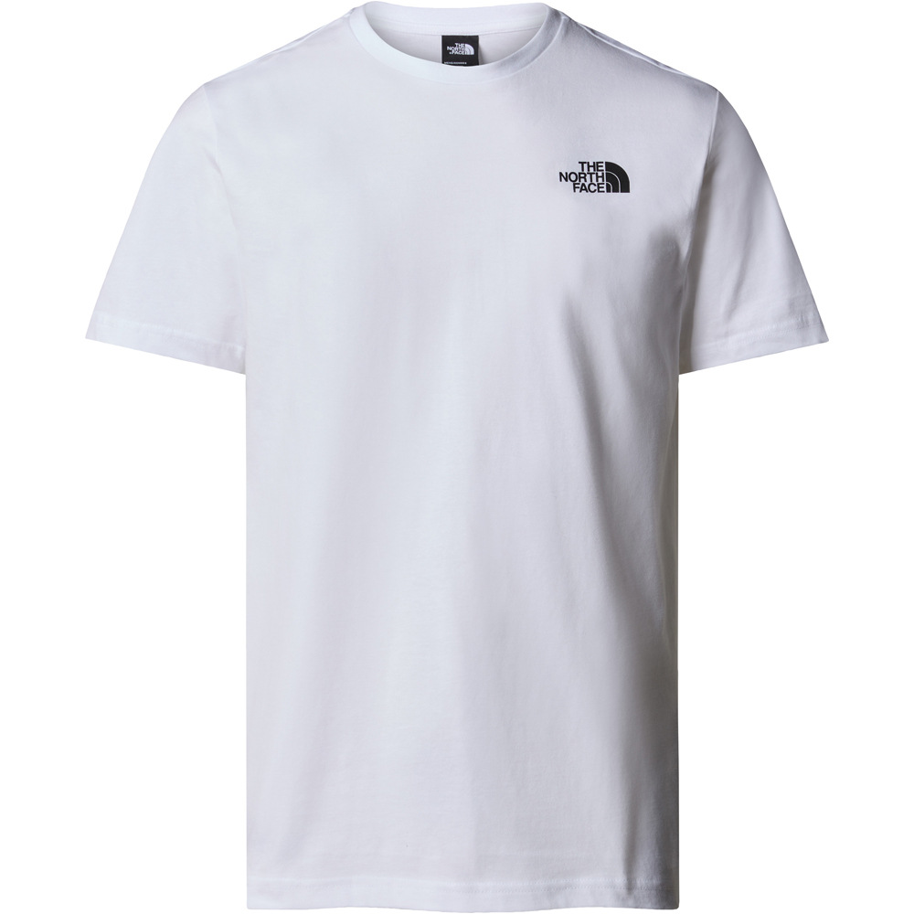 The North Face camiseta montaña manga corta hombre M S/S REDBOX CELEBRATION TEE vista frontal