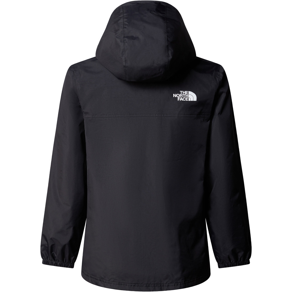 The North Face chaqueta impermeable niño TEEN RAINWEAR SHELL vista trasera