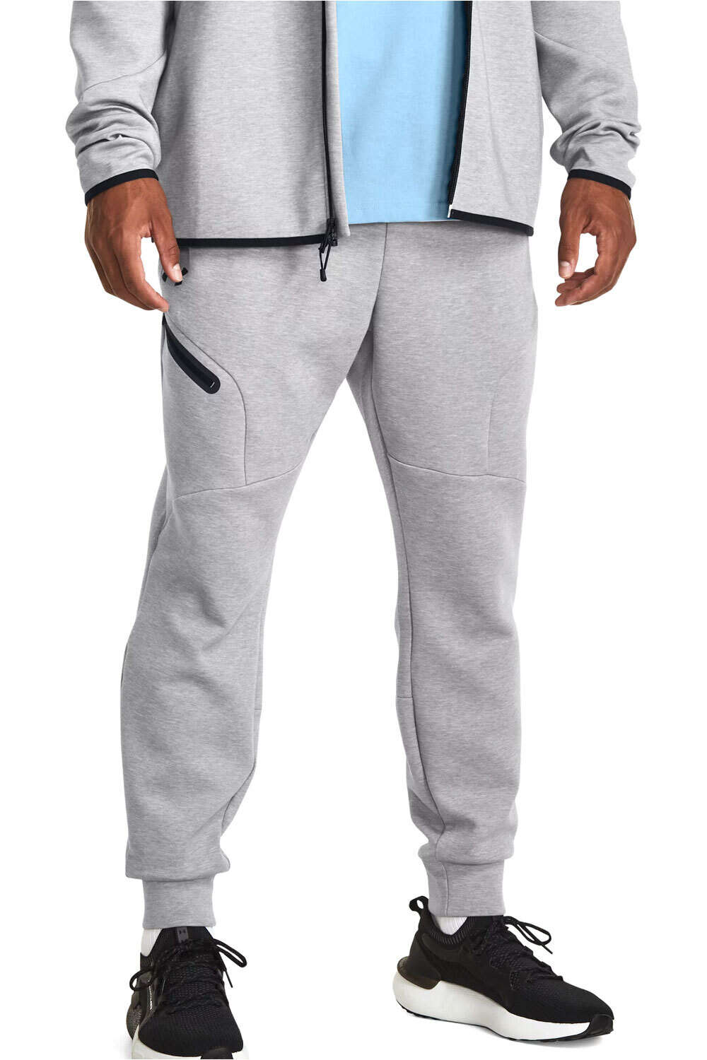 Under Armour pantalón hombre UA Unstoppable Flc Joggers vista frontal