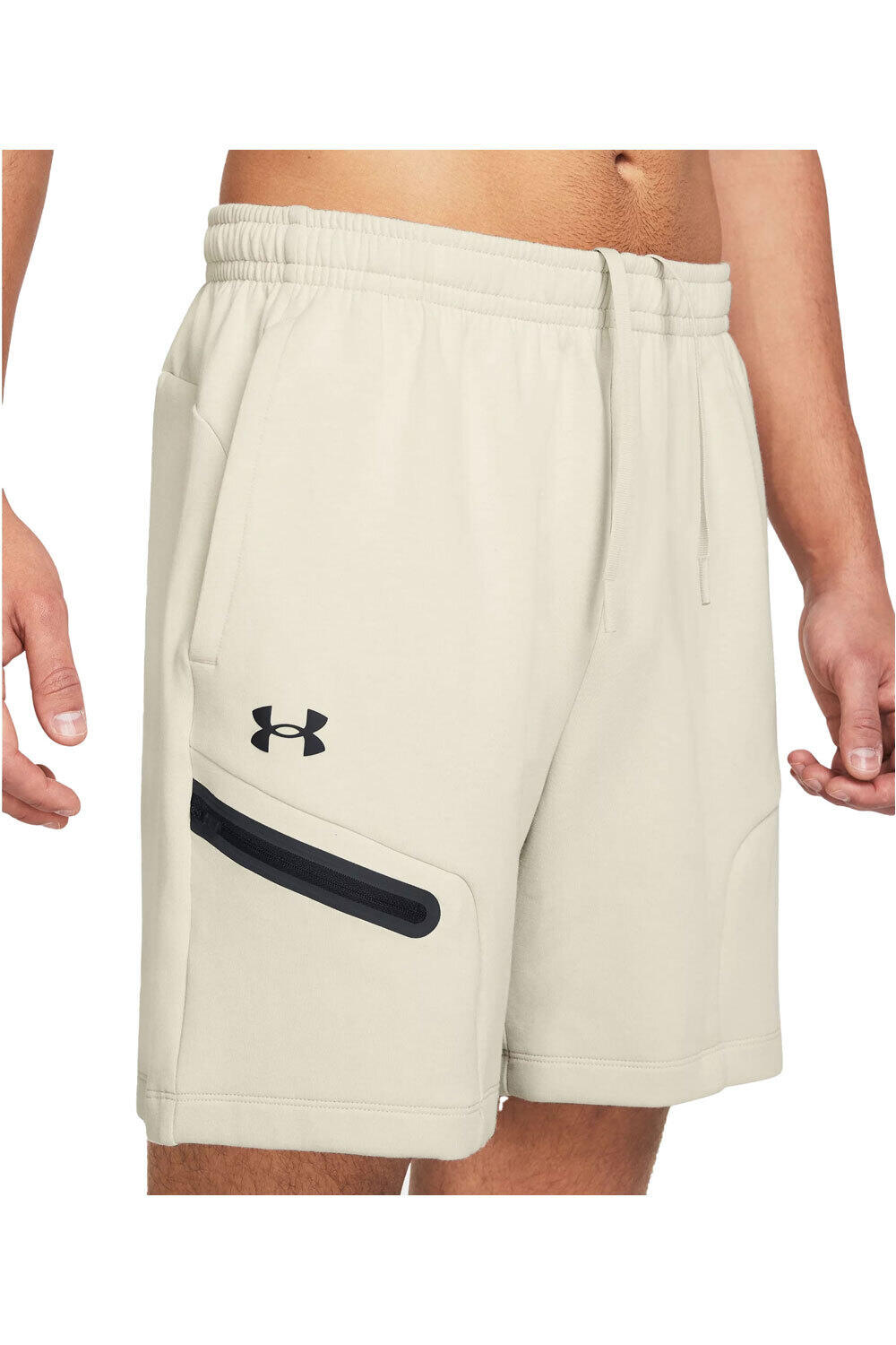 Under Armour bermudas hombre UA Unstoppable Flc Shorts vista detalle