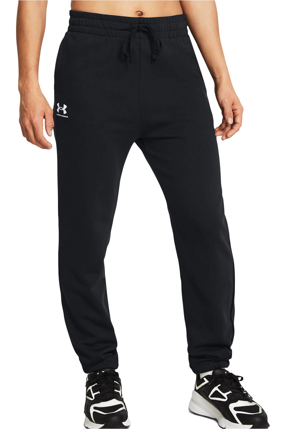 Under Armour pantalón mujer UA Rival Terry Jogger vista frontal