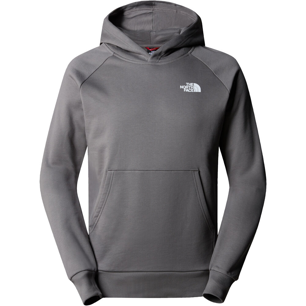 The North Face sudadera hombre M RAGLAN REDBOX HOODIE - EU vista frontal