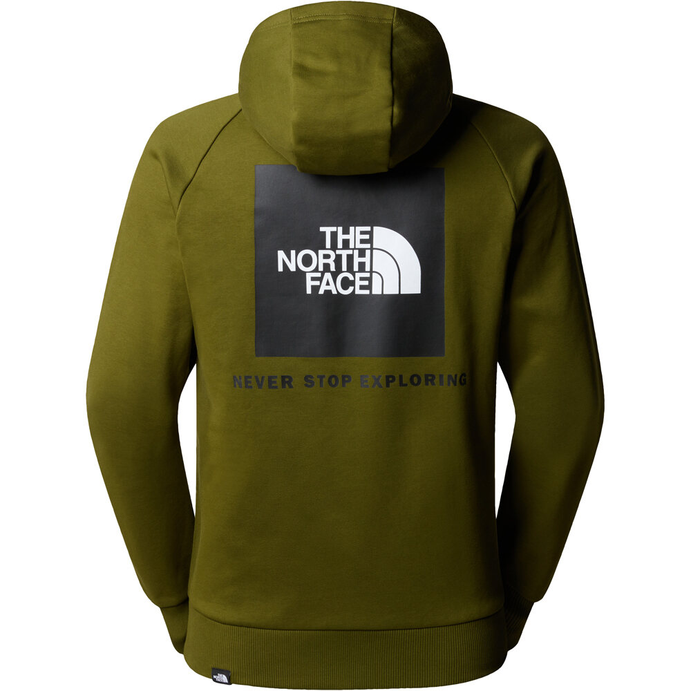 The North Face sudadera hombre M RAGLAN REDBOX HOODIE - EU vista trasera