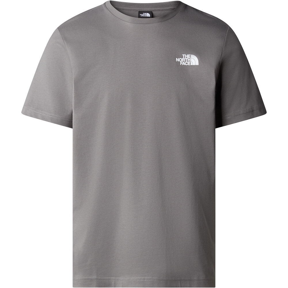 The North Face camiseta manga corta hombre M S/S REDBOX TEE vista frontal