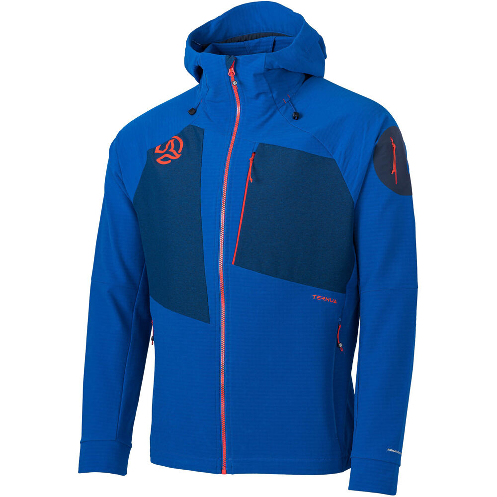 Ternua demin hard chaqueta softshell hombre