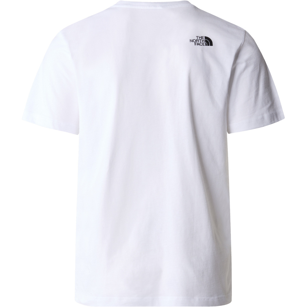 The North Face camiseta manga corta hombre M S/S EASY TEE vista trasera