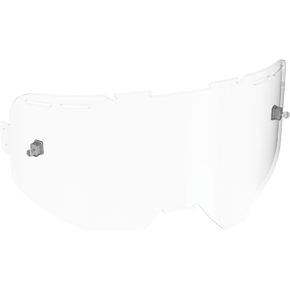 Leatt lentes de recambio Lentes Enduro JW Claro 83% vista frontal