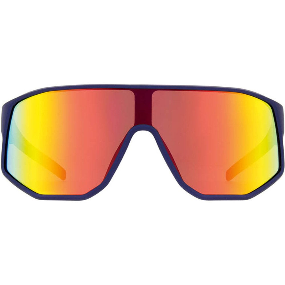 Redbull gafas ciclismo Gafas DASH ALente Marrn Rojo-Naranja mirror vista frontal