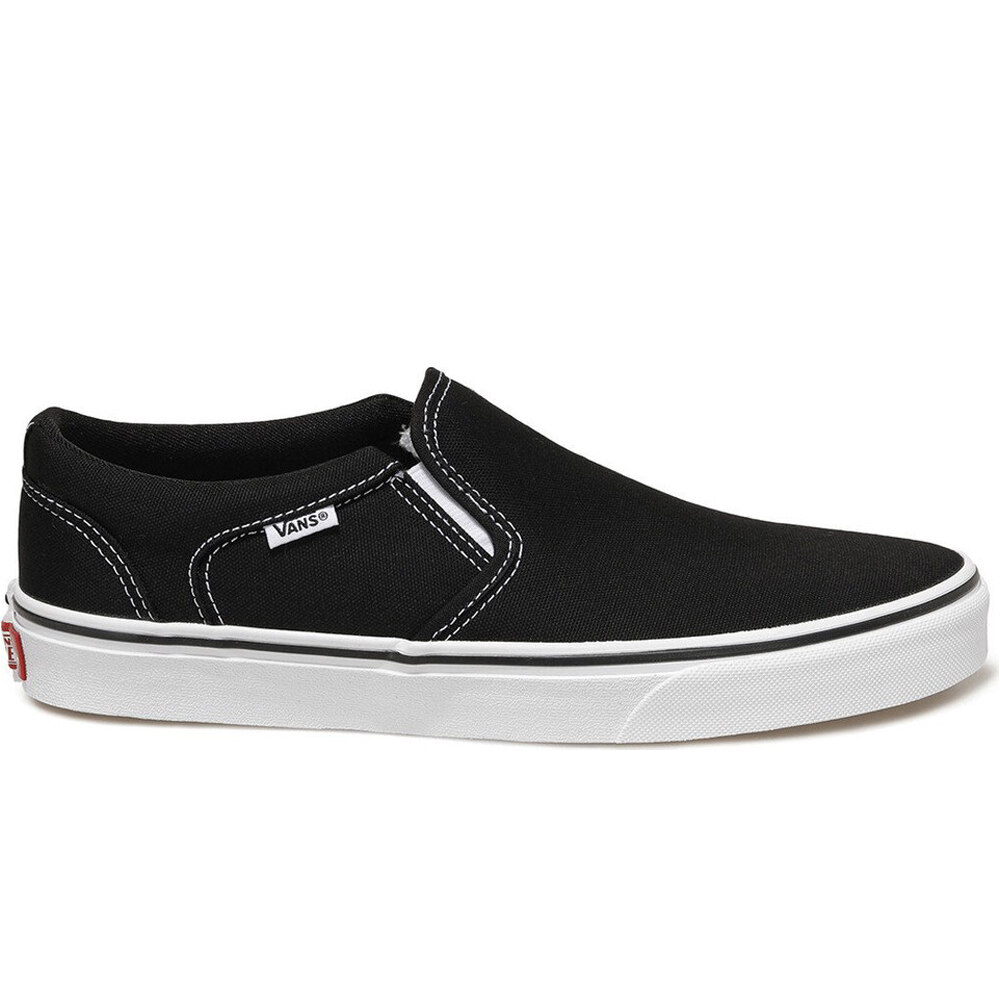 Asher zapatilla moda hombre Negro (42)