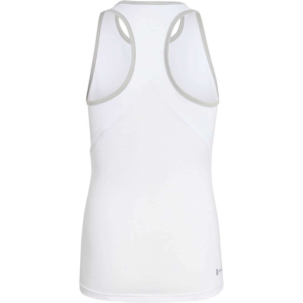 adidas camiseta tenis manga corta niño G CLUB TANK vista trasera