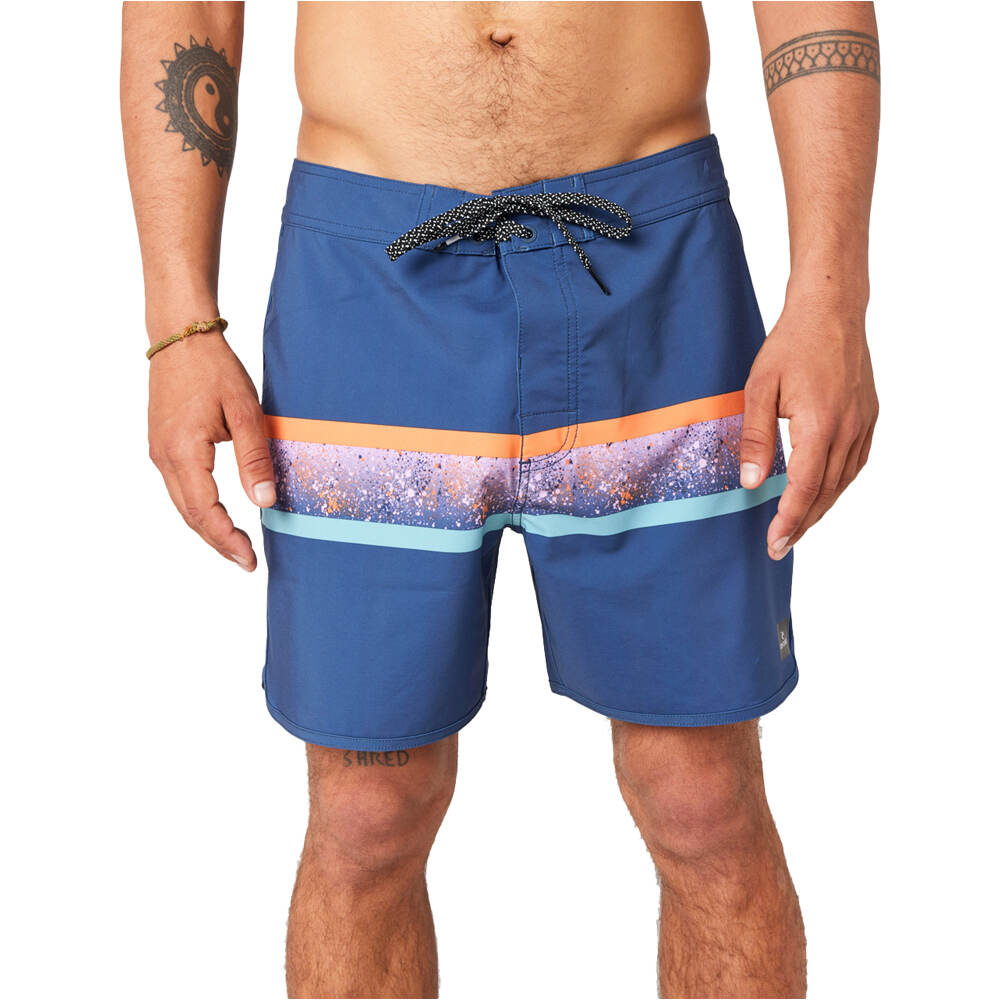 Mirage retro mama fizz bañador playa hombre Marino (31)