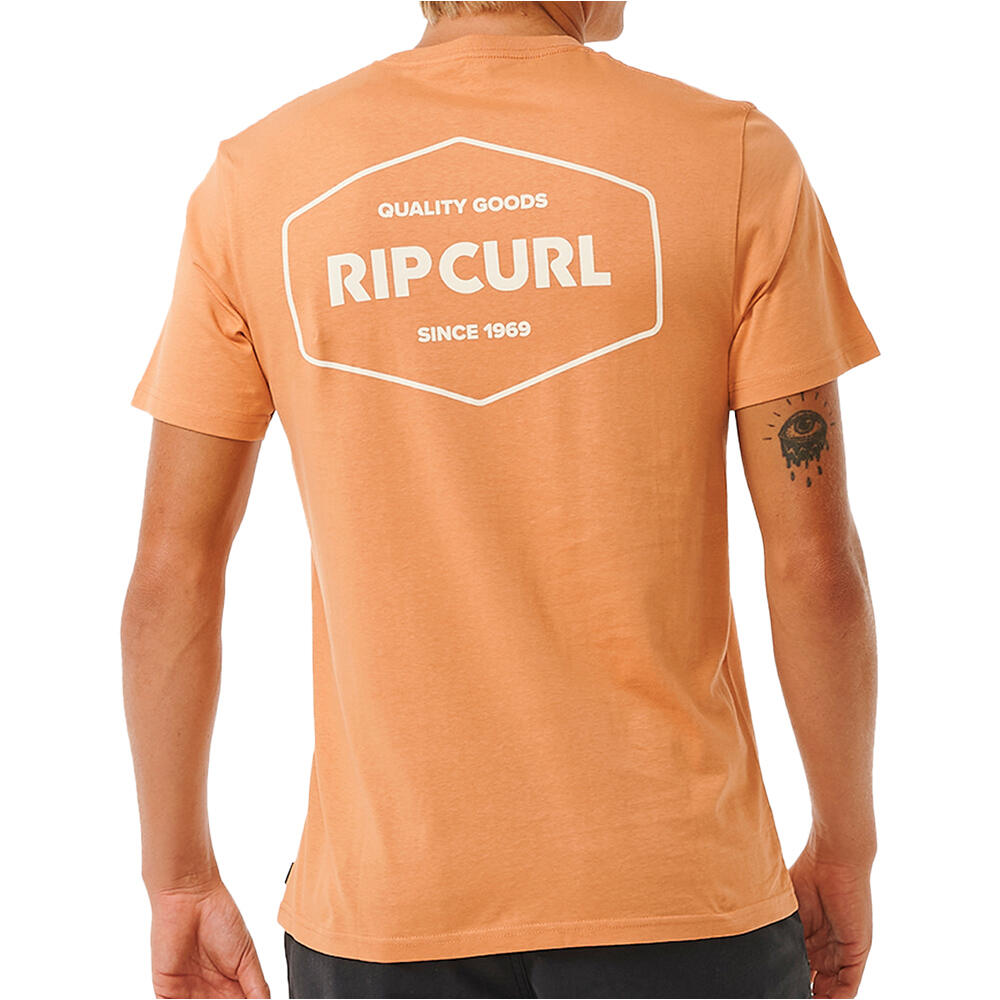 Rip Curl camiseta manga corta hombre STAPLER TEE fd vista trasera