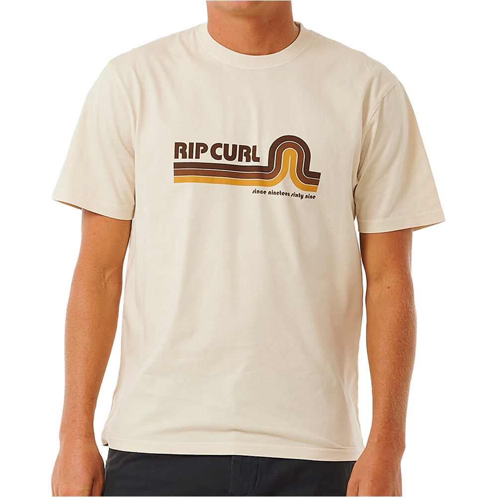 Rip Curl camiseta manga corta hombre SURF REVIVAL MUMMA TEE vista frontal