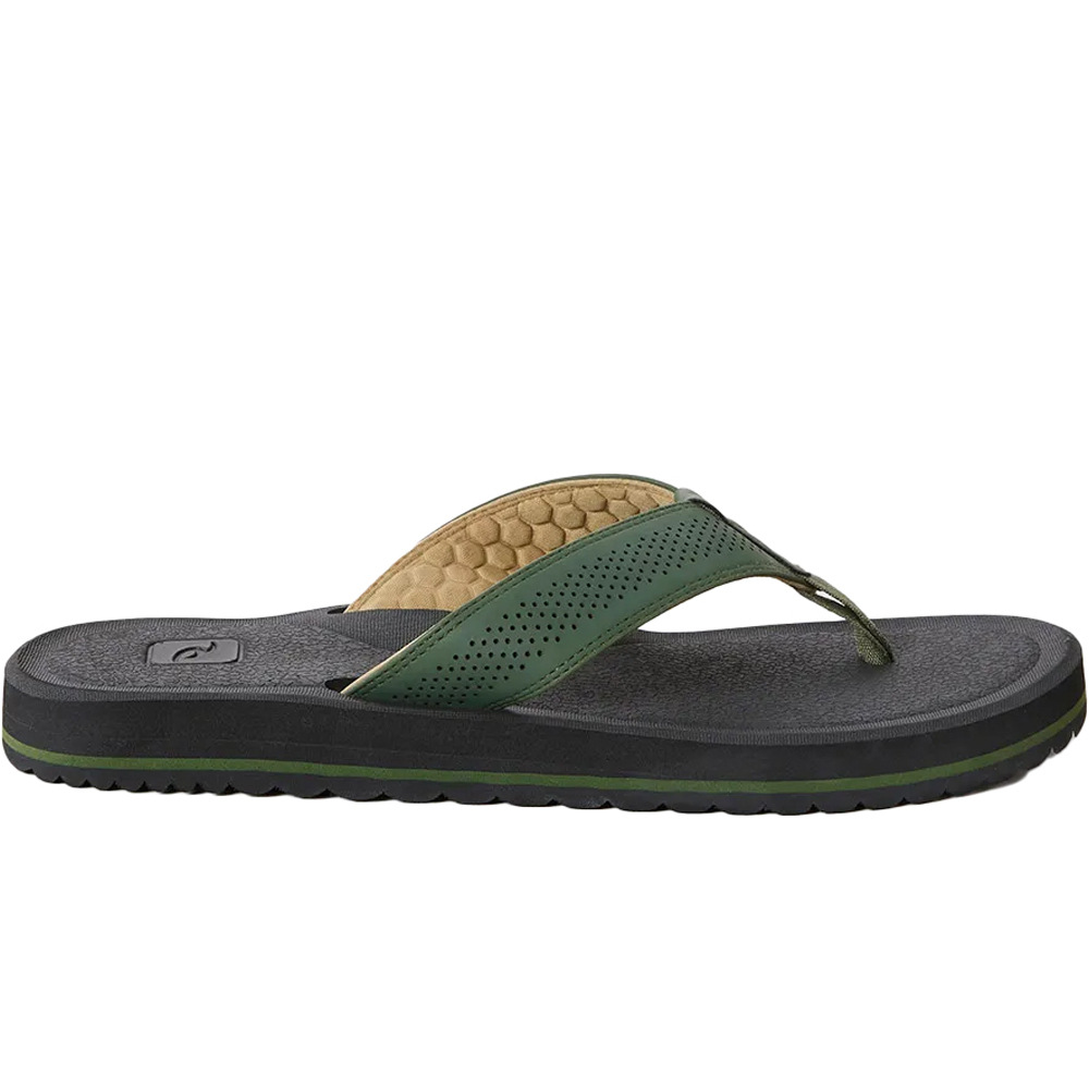 Chiba chanclas hombre Negro (40)