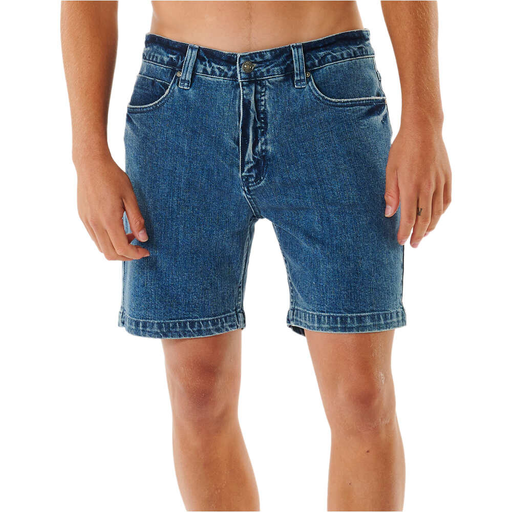 Classic surf bermudas hombre Azul (32)