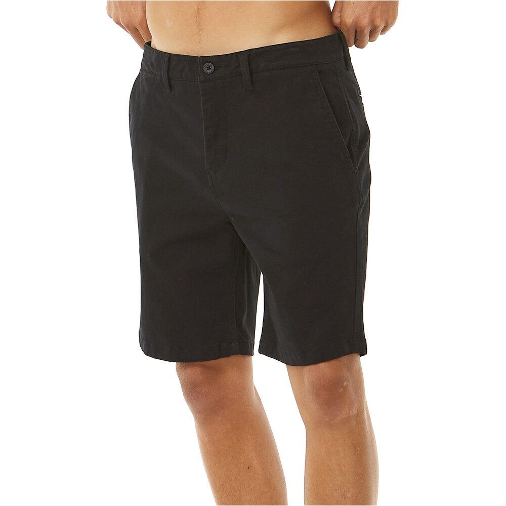 Classic surf bermudas hombre Negro (34)