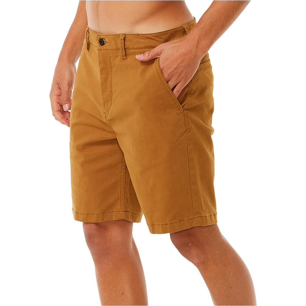 Rip Curl bermudas hombre CLASSIC SURF CHINO WALKSHORT vista detalle