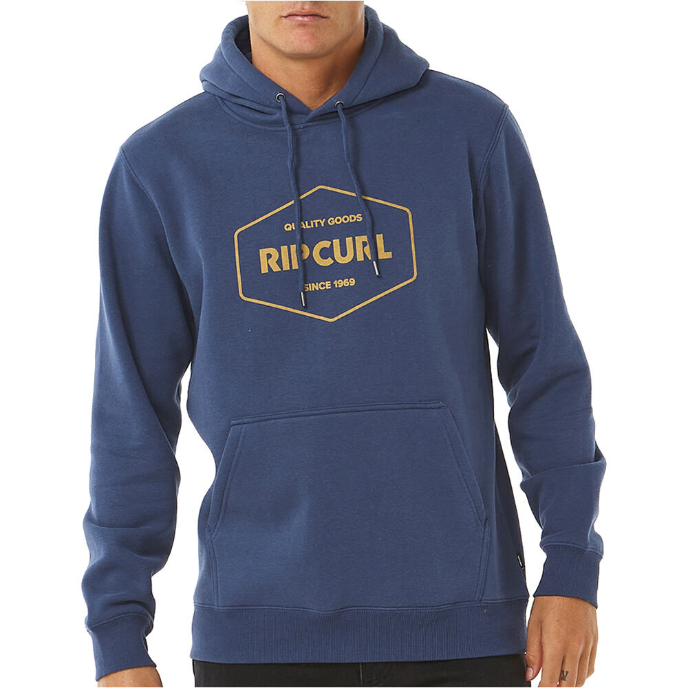 Rip Curl sudadera hombre STAPLER HOOD fd vista frontal