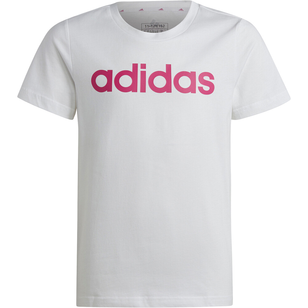 adidas camiseta manga corta niña G LIN T vista frontal