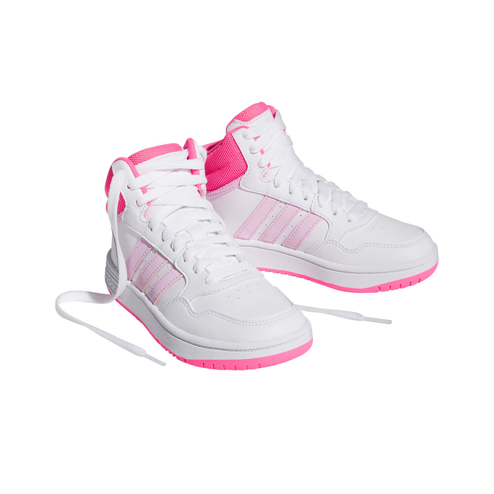 adidas zapatilla moda niño HOOPS MID 3.0 K lateral interior