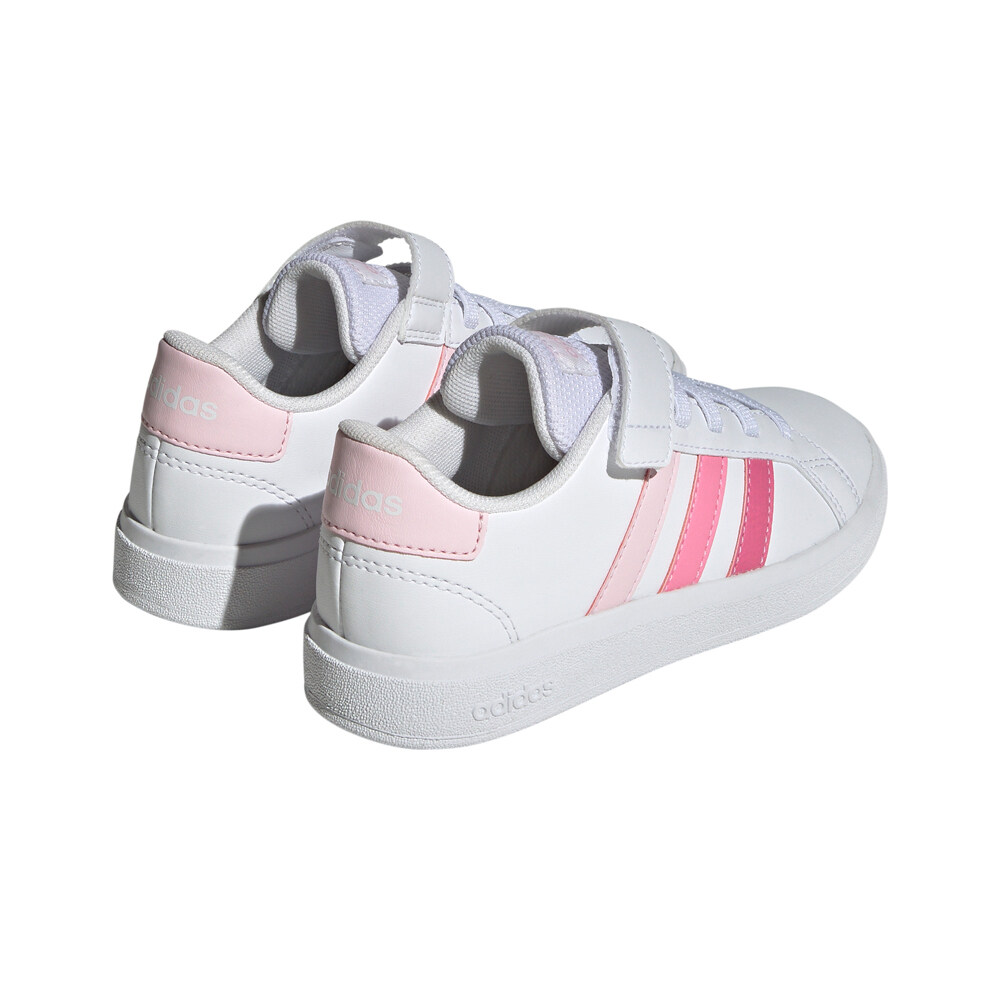 adidas zapatilla moda niño GRAND COURT 2.0 EL K vista trasera