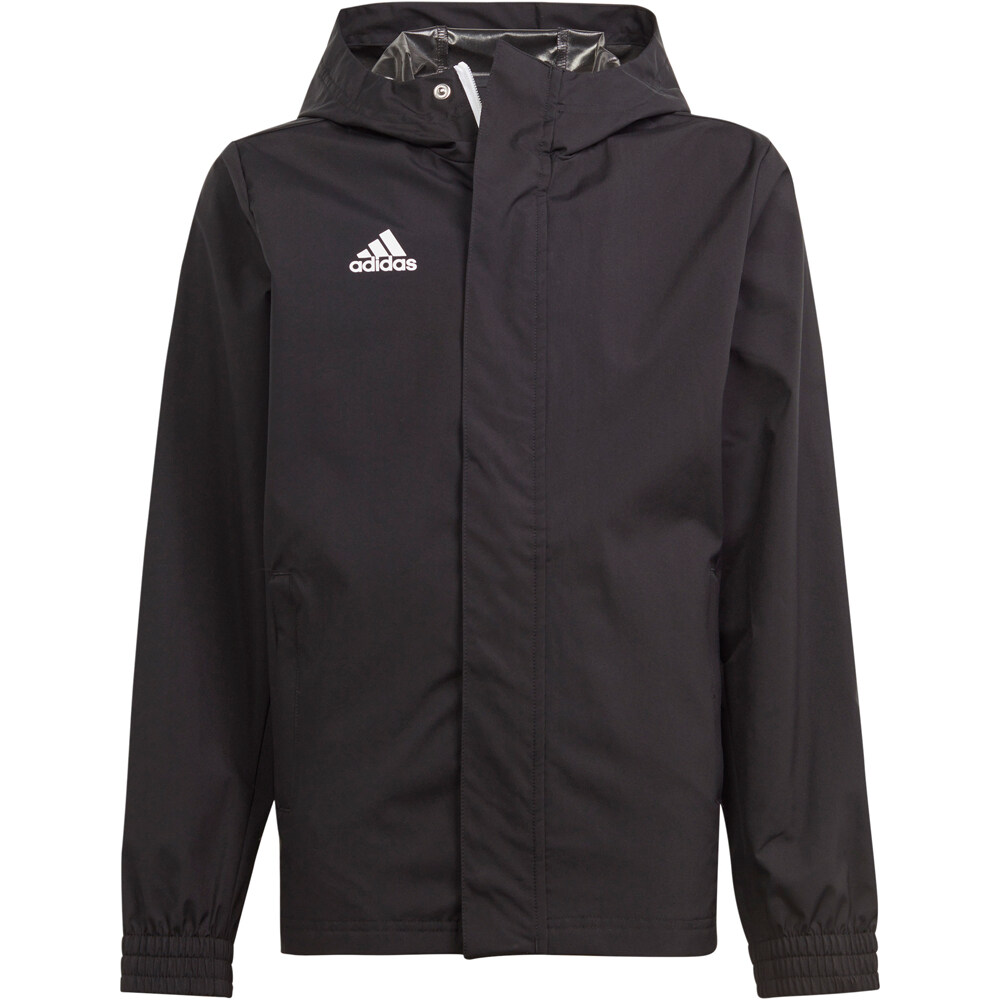 adidas chubasquero y chaquetones entrenamiento fútbol niño ENT22 AW JKTY vista frontal