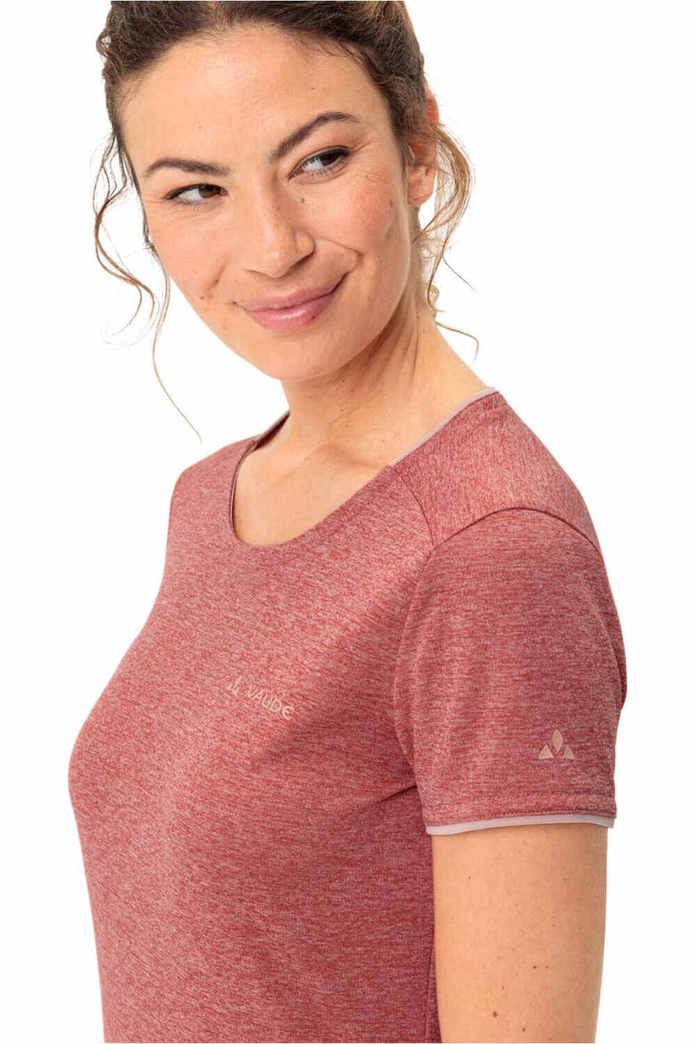 Vaude camiseta montaña manga corta mujer Women's Essential T-Shirt vista trasera
