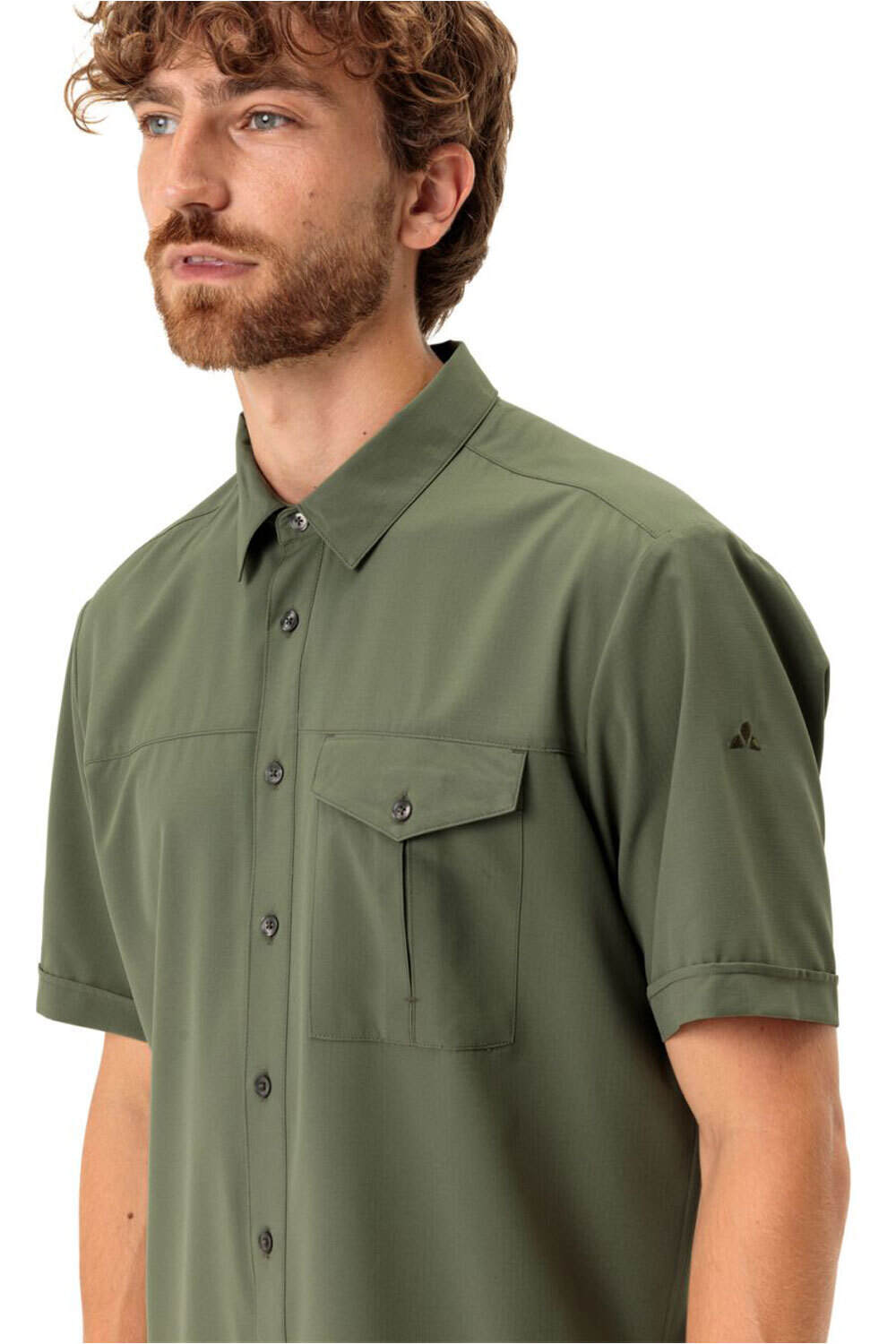 Vaude camisa montaña manga corta hombre Men's Rosemoor Shirt II 03