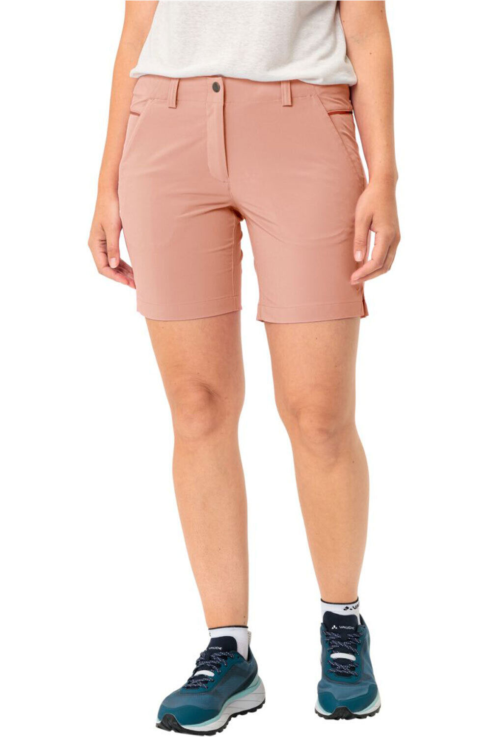 Vaude pantalón corto montaña mujer Women's Skomer Shorts III vista frontal