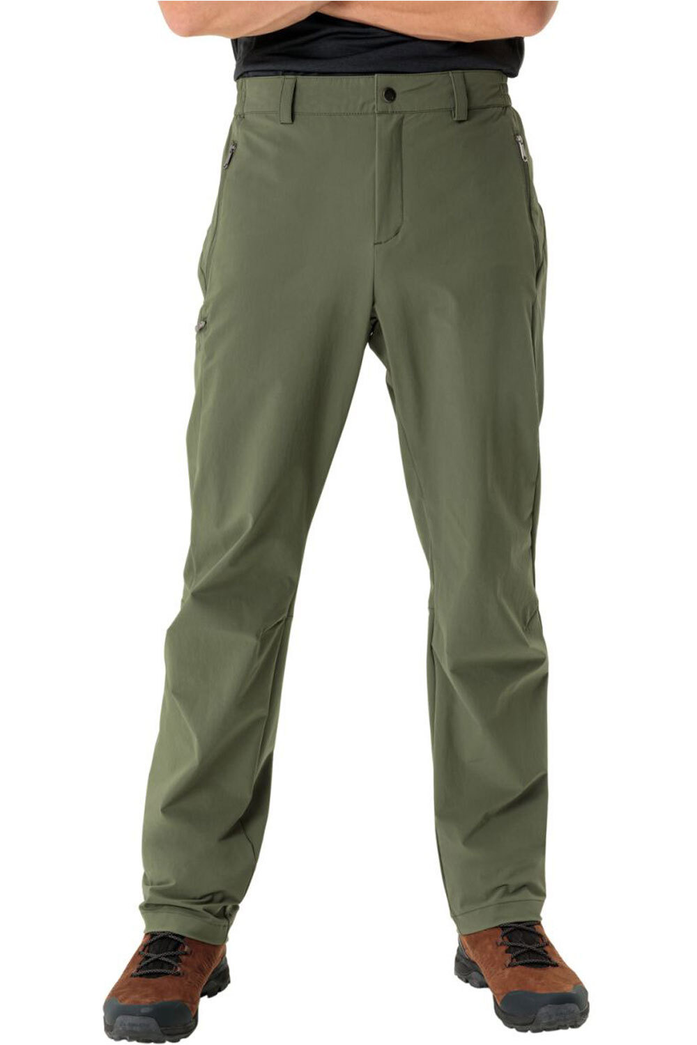 Vaude pantalón montaña hombre Men's Farley Stretch Pants III vista frontal