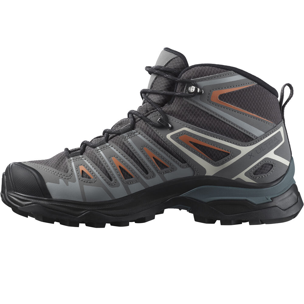 Salomon bota trekking mujer X ULTRA PIONEER MID GTX W lateral interior