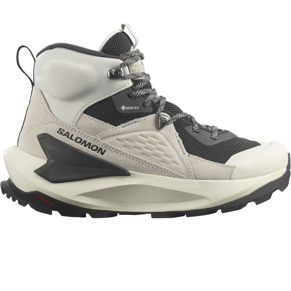 Salomon bota trekking mujer ELIXIR MID GTX W lateral exterior