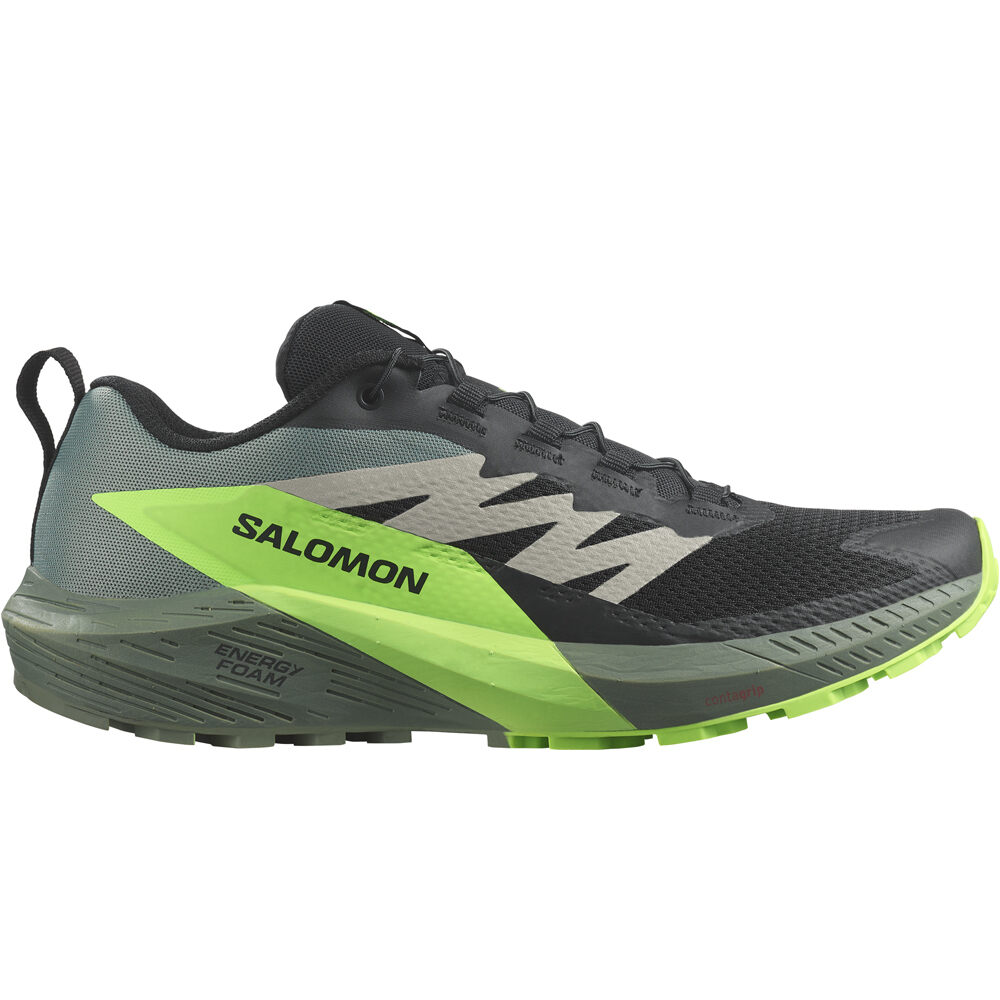 Salomon zapatillas trail hombre SENSE RIDE 5 lateral exterior