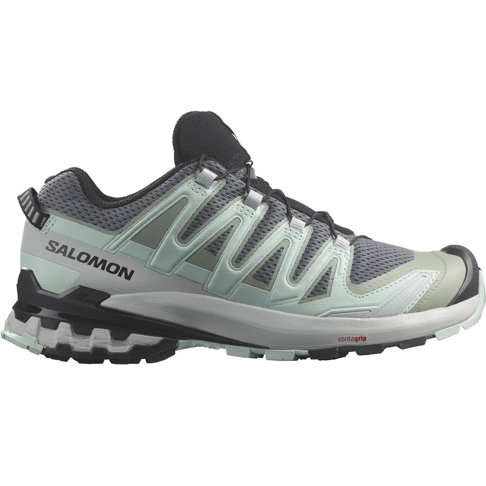 Xa pro 3d v9 zapatillas trail mujer Gris (41 1/3)