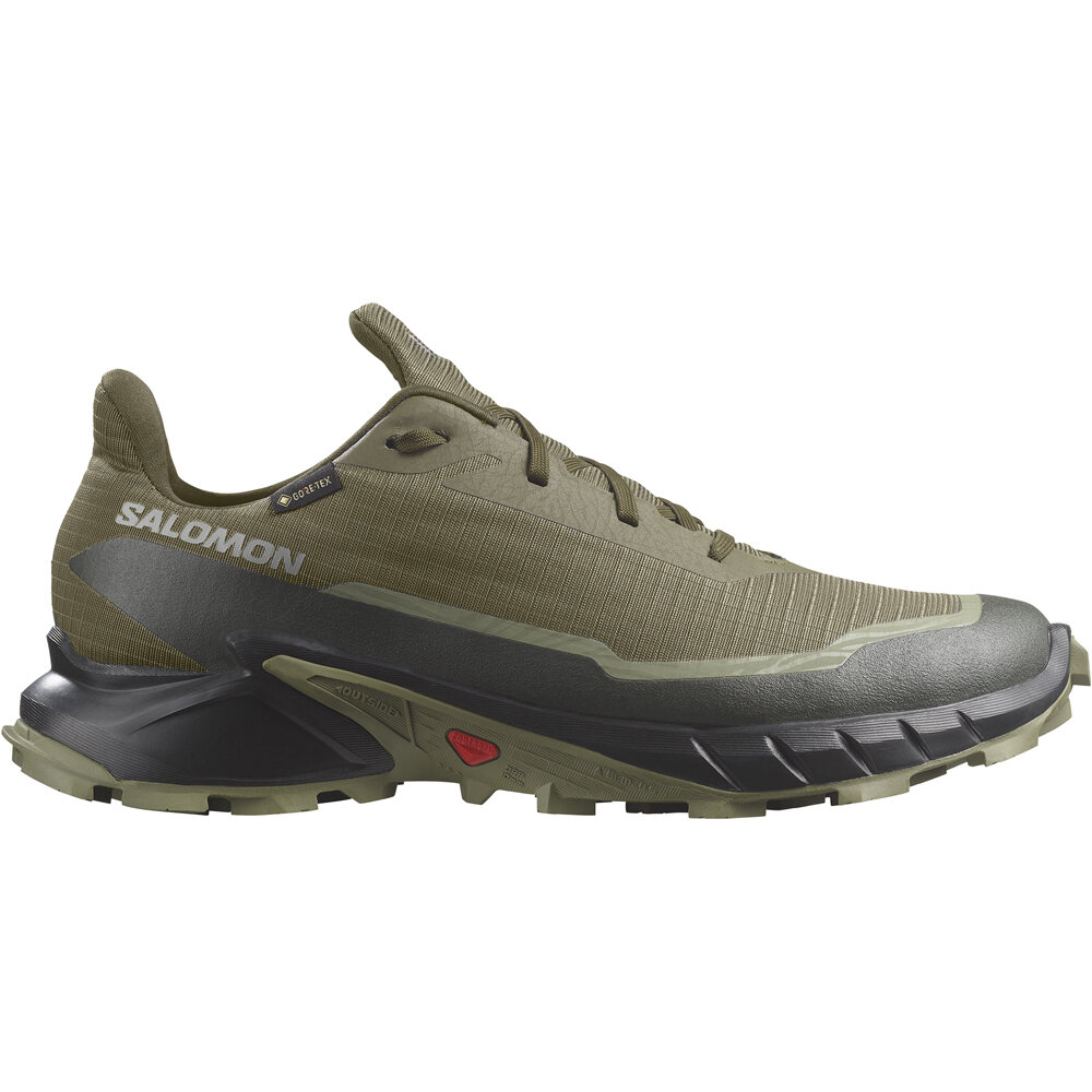 Salomon zapatillas trail hombre ALPHACROSS 5 GTX lateral exterior