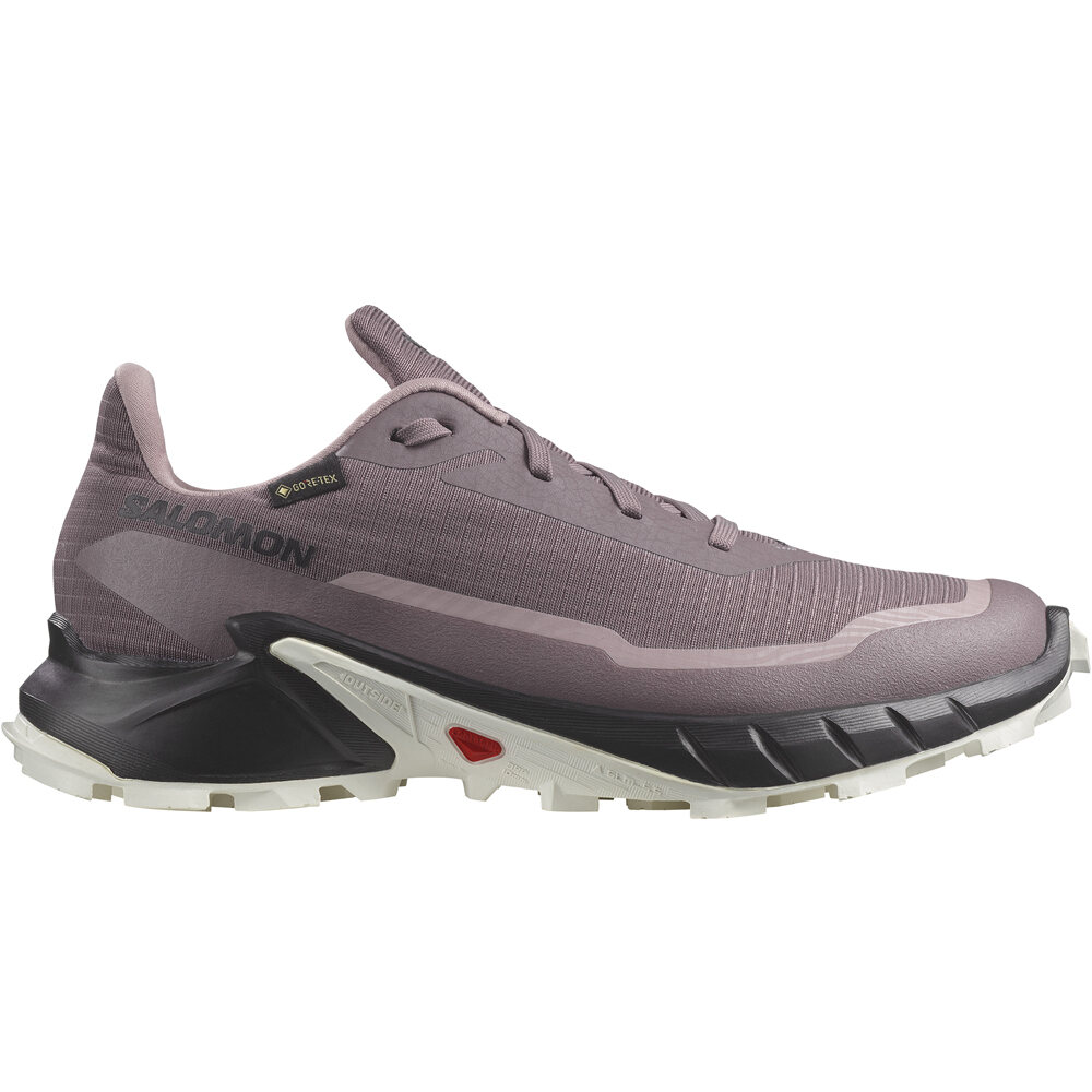 Alphacross 5 gore-tex zapatillas trail mujer Granate (38 2/3)
