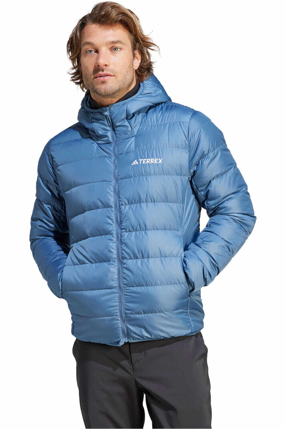 adidas chaqueta outdoor hombre MULTI DOWN JKT vista frontal