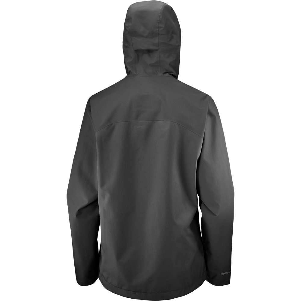 Salomon chaqueta impermeable mujer OUTLINE GTX 2.5L JKT W DEEP BLACK 03