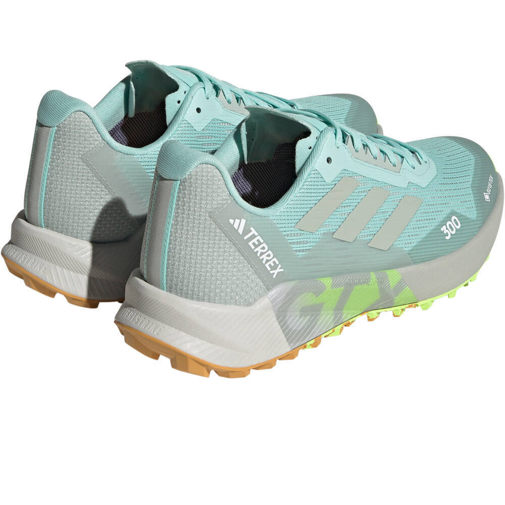 adidas zapatillas trail mujer TERREX AGRAVIC FLOW 2 GTX W vista trasera