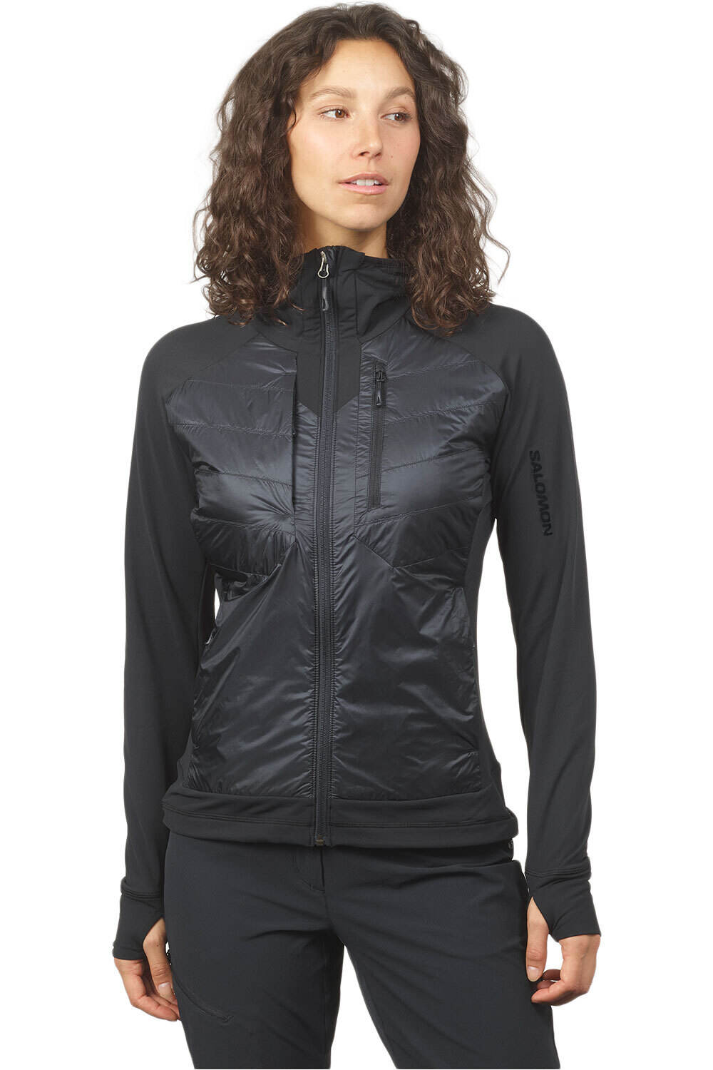 Elixir hybrid hd insul chaqueta outdoor mujer Negro (M)