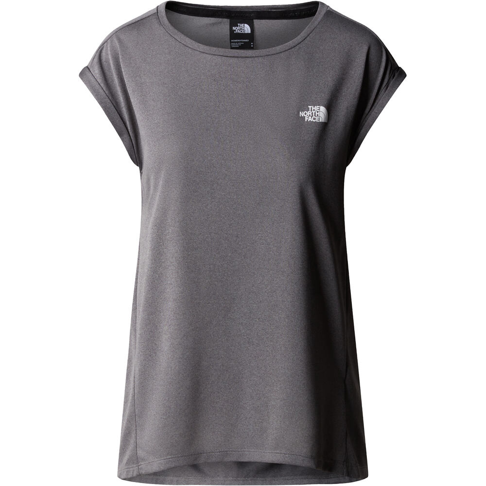 Tanken camiseta montaña manga corta mujer Gris (XS)