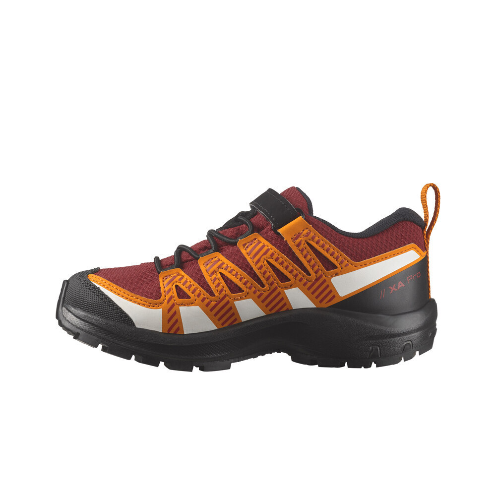 Salomon zapatillas trail niño XA PRO V8 CSWP K vista trasera