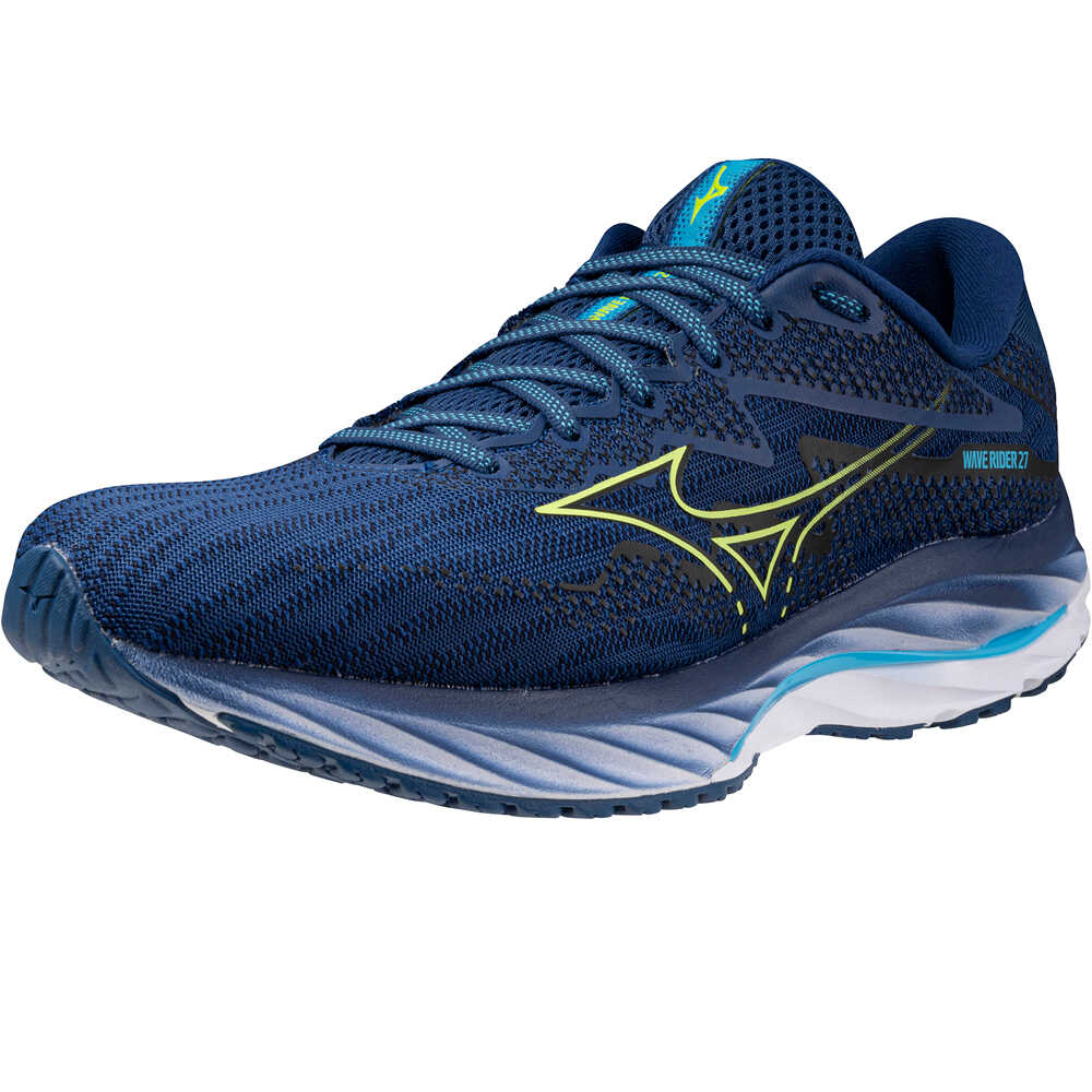 Mizuno zapatilla running hombre WAVE RIDER 27 vista trasera