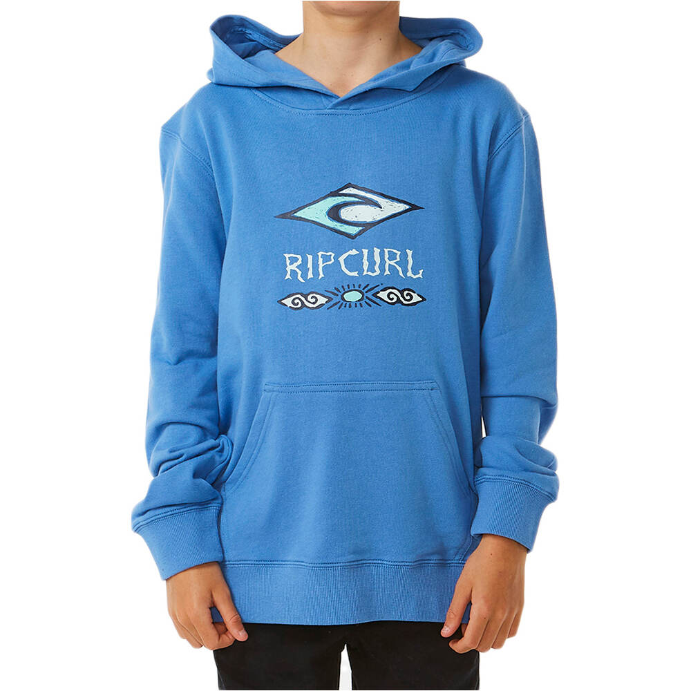 Rip Curl sudadera niño LOST ISLAND FLEECE -BOY vista frontal