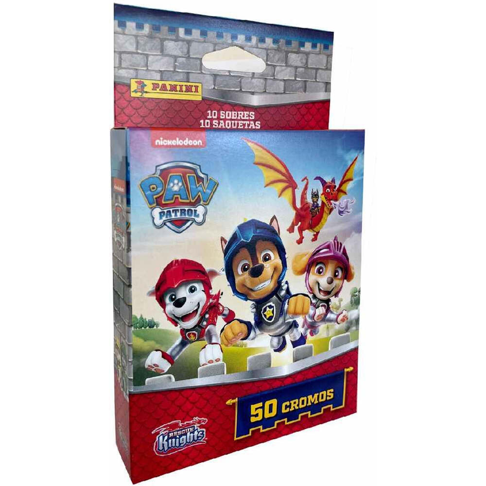 Panini colecciona d.equipo Ecoblister 10 sobres Paw Patrol 8 vista frontal